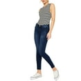 thumbnail image 3 of Kancan - Women's Mid Rise Super Skinny Jeans - Basic - KC7092, 3 of 10