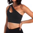 thumbnail image 2 of Women One-Shoulder Plus Size Exercise Shake-proof Yoga Bra Underwear, 2 of 5