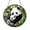 Stained Glass 7.87 Inch, variant on Panda Family Window Panel with Stained Glass Look, Home Wildlife Window Decor