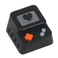 thumbnail image 1 of Teclas de teclado mecánico para juegos de aleación de aluminio, resistentes al polvo, al agua y antideslizantes. Naranja negro, 1 of 9