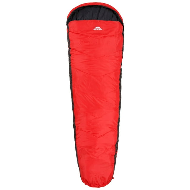 Trespass Sac de Couchage 3 Saisons Camping Forme Momie Hydrofuge Somnolent