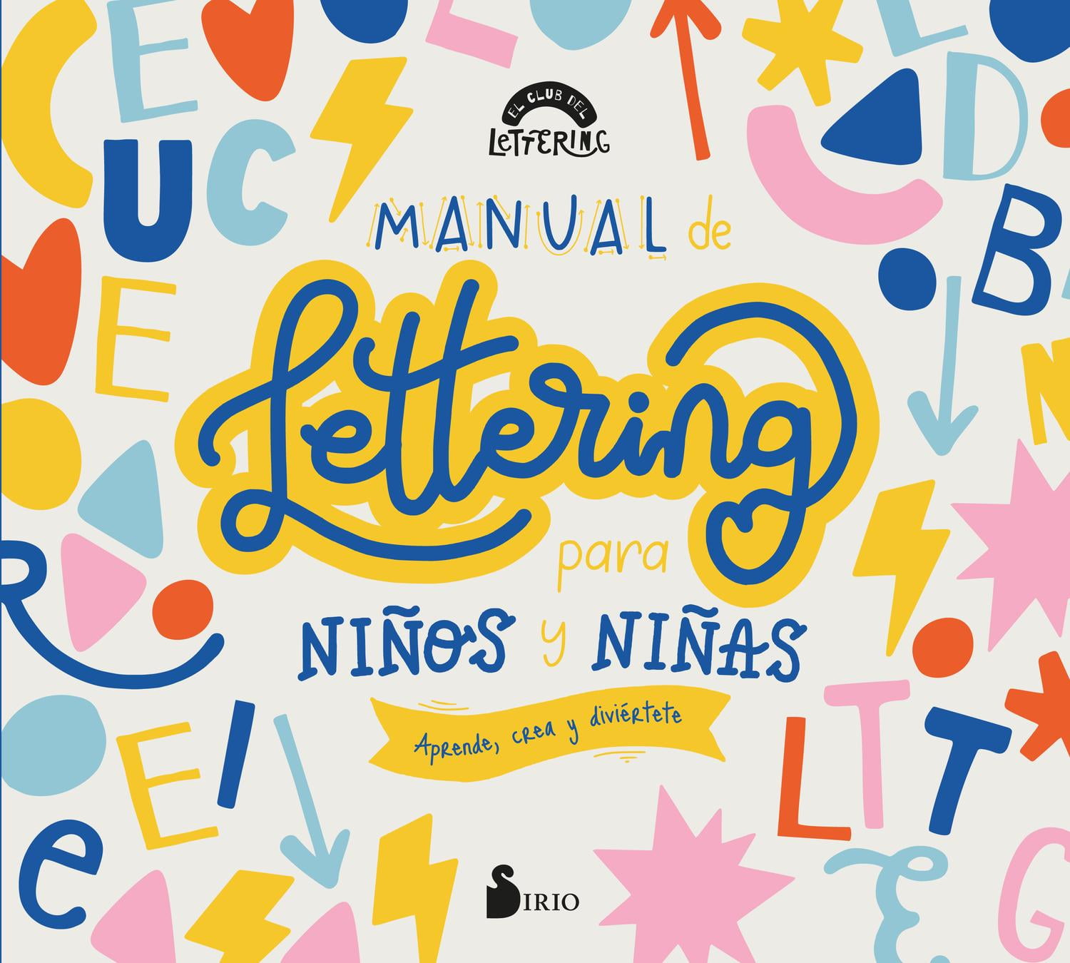 Libro Manual De Lettering Para Niños Y Niñas Tapa Blanda, Autor Gemma ...