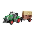 thumbnail image 4 of Juguete de tractor de granjero, juguete agrícola, vehículo agrícola ligero y creativo con fricción, juguete para niños de 3 años en adelante, regalo Camión de ganado, 4 of 9