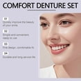 thumbnail image 4 of Comfort Denture Set - Instant Smile Confidence with Safe Silicone Veneers, Complete Kit, Quick Adaptation & All-Day Comfort, No Harmful Materials, 4 of 5