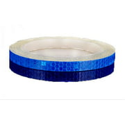 Reflective Tape, LOYEH 8M Self-Adhesive DIY Decoration Rim Tape Stripe Wheel Decal Sticker for Bike, Car, Truck,