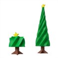 thumbnail image 2 of Rapeiae Retractable Christmas Tree Ornament - Expandable Hanging Decoration for Festive Holiday Decor for Home and Party Setup, 2 of 9