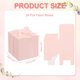 thumbnail image 2 of Cajas de Favor Uxcell, Cajas de Regalo de Mariposa para Fiesta de Dulces para Boda, Día de la Madre, Pascua, Aniversario, Rosa, 2 of 6
