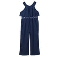 thumbnail image 4 of Alvivi Kids Girls Sleeveless High Waist Wide Leg Maxi Jumpsuit Chiffon Clothing 4-14, 4 of 7