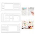 thumbnail image 1 of Set de plantillas de registro flexibles BADAO hechas a mano, paquete de 3, 1 of 7