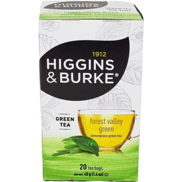 a2zchef Higgins & Burke - Tea Bags - Green Case [6 ct]