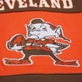 thumbnail image 4 of Men's Mitchell & Ness Brown Cleveland Browns Retro Colorblock Tank Top, 4 of 5
