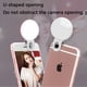 thumbnail image 4 of Selfie clip en anillo de luz, mini luz de brillo ajustable recargable, iluminación flash USB para fotografía de teléfono celular iPhone/Android, video, vlogging, 4 of 8