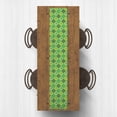 thumbnail image 2 of Creative Products Diamond Argyle Clover Pattern 16 x 90 Poly Twill Table Runner, 2 of 3