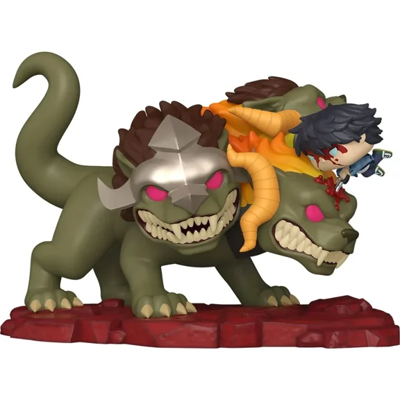 Funko Pop! Deluxe: Solo Leveling - Sung Jinwoo Vs Cerberus Vinyl Figure #2272