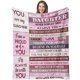 thumbnail image 1 of LHSHID Daughter Gifts Daughter Birthday Gift Gifts for Daughter Daughter Gift from Mom Dad Daughter Birthday Gifts Ideas to my Daughter blankets Birthday Gifts for Daughter 30"x40", 1 of 9