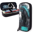 thumbnail image 1 of Godzilla 1 Leather Pencil Case Big Capacity with Zipper Large Storage Pen Pencil Pouch Box Organizer Practical Bag Holder bd006104, 1 of 4