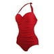 thumbnail image 1 of Traje de baño de una pieza para mujer con Halter Traje de baño de moda Traje de baño Rojo XL jinwen Traje de baño de una pieza para mujer, 1 of 8