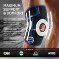thumbnail image 3 of Modvel Donut Knee Brace With Strap Blue (Large), 3 of 9