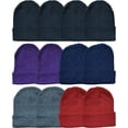 thumbnail image 2 of Yacht & Smith 36 Pieces of Winter Kit of Fleece Blankets, Winter Adult Beanies, Winter Gloves - Wholesale Bulk, 2 of 4