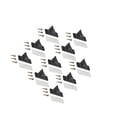 thumbnail image 1 of ZheElen 10Pcs Generic Snow Guards Easy to Use Accessories Practical for Roofing Black 100mm, 1 of 6