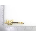 thumbnail image 6 of Faship Champagne Yellow Brown Rhinestone Crystal Butterfly Hair Barrette Clip, 6 of 6
