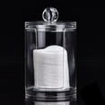 thumbnail image 4 of Ymiko Cotton Pad Box, Acrylic Swabs Box, For Swabs Cotton Pads, 4 of 8