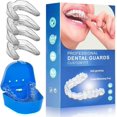 thumbnail image 1 of GFDYREE Mouth Guards for Clenching Teeth at Night, Mouth Guard for Grinding Teeth, Reusable Mouth Guard for Sleeping at Night, Night Guard for Teeth (4 Piece Set), 1 of 7