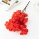 thumbnail image 4 of 2 piezas flores de cerezo artificiales Naiovety seda rojo, 4 of 6
