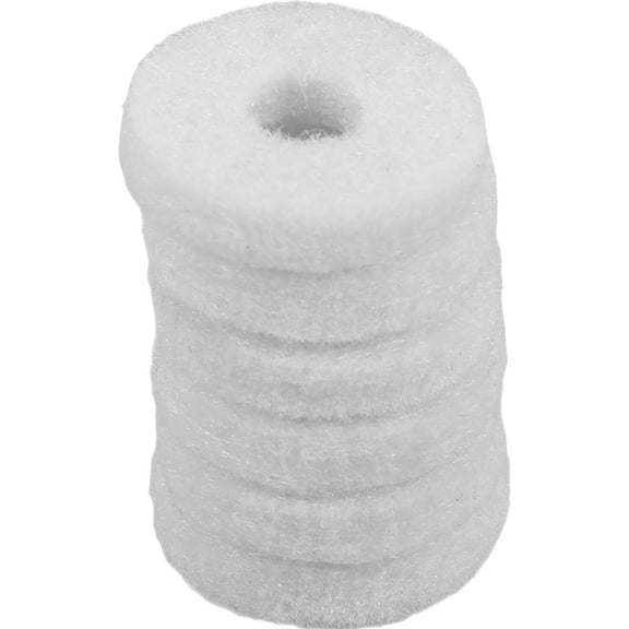 6 Pcs Felt Washers with Holes Screw Ceiling Lampshade GP68 Back Clip Screws Beige