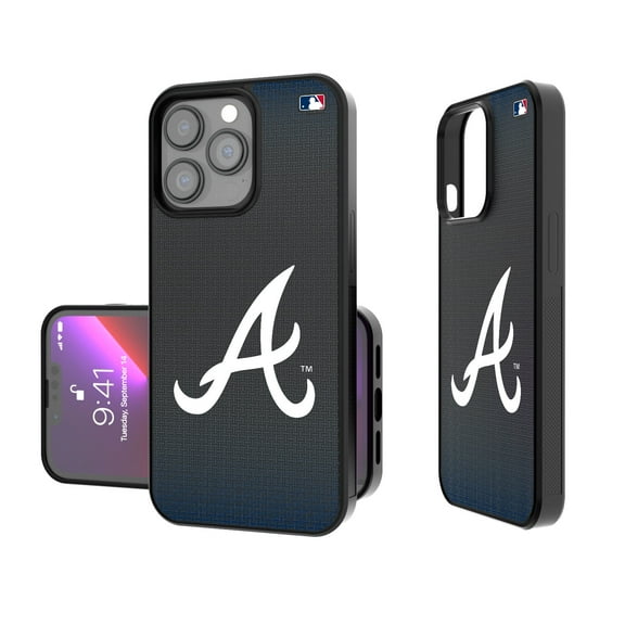 Atlanta Braves Linen Logo iPhone Bump Case
