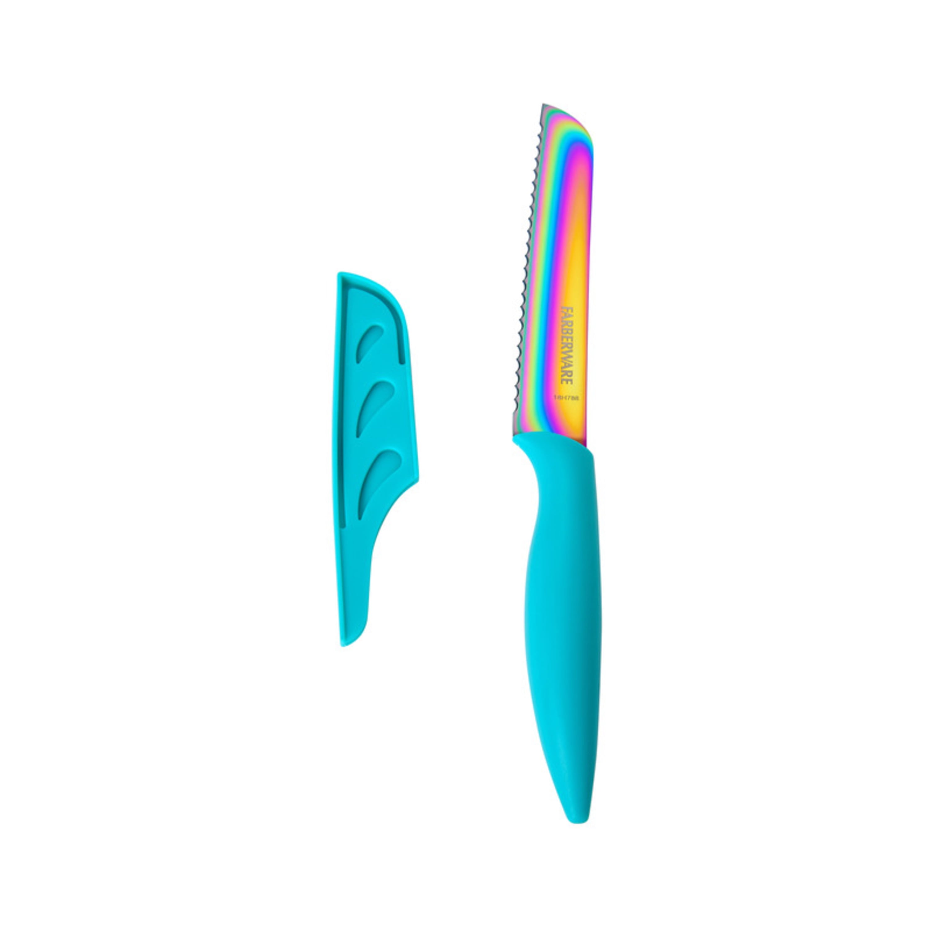 Farberware Resin Blade Set with Sheaths - Rainbow - Shop Knife Sets at H-E-B