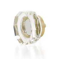 Schaub And Company 53 City Lights 1-3/4" Multi-Side Glam Luxury Faceted Glass And Solid