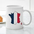 thumbnail image 3 of CafePress - Flag Map Of France Mug - 11 oz Ceramic Mug - Novelty Coffee Tea Cup, 3 of 4