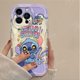 thumbnail image 3 of Disney Couple Mickey Minnie Stitch Case For iPhone 15 14 13 12 11 Pro Max X XR XS 8 7 6 6S Plus SE 2020 Silicone Phone Cases, 3 of 5
