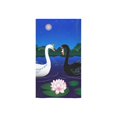thumbnail image 3 of MKHERT White and Black Swans Bath Towel Hand Towel Shower Towel Washcloth 16x28 inch, 3 of 3