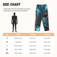 thumbnail image 4 of Lsque Underwater Office Diver Print Women's Pajama Pants, Lounge Pant - Comfortable Home Wear,Elastic Waistband, Stylish Design-X-Large, 4 of 9