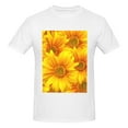 thumbnail image 4 of Bingfone 3d Sunflowers Men'S Loose Fit Short-Sleeve Pocket T-Shirt, 4 of 7