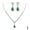GreenB, variant on Alloy Jewelry Set - Unique & Elegant Necklace, Earrings, Bracelet for Women – Perfect Gift for Every Occasion