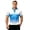 Blue, variant on Shirt In Casual Style for Everyday Wear Breathable Performance Knit Top for Classic Collar with Modern Turtle Neck Top for Men Men T Shirts Graphic Design Shirt