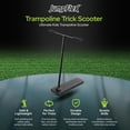 thumbnail image 2 of JumpFlex Trampoline Trick Scooter with Non-Slip HandleBar Grip and Foam Base, Black, 2 of 8