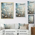 thumbnail image 4 of Designart "Serene Snowdrop Palette" Snowdrops Floater Framed Canvas Prints, 4 of 5