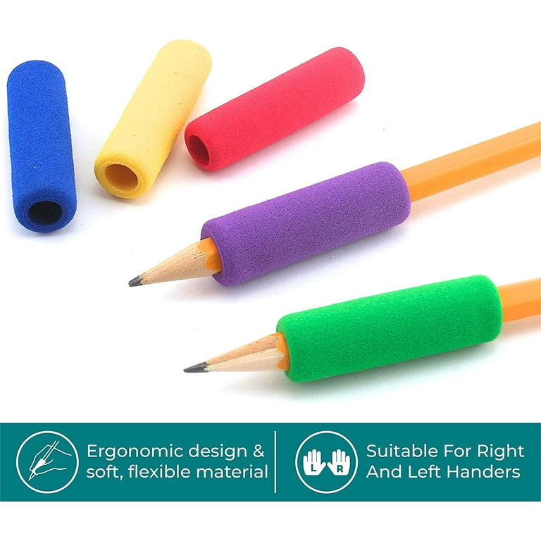The Pencil Grip Soft Foam Grips - Soft Foam - Assorted - 12 / Pack The Pencil Grip Soft Foam Grips - Soft Foam - Assorted - 12 / Pack