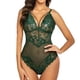 thumbnail image 1 of Pijamas de encaje Slim V cuello en forma de U Backless sin mangas con encanto encaje Bodysuit para mujer dama, 1 of 6