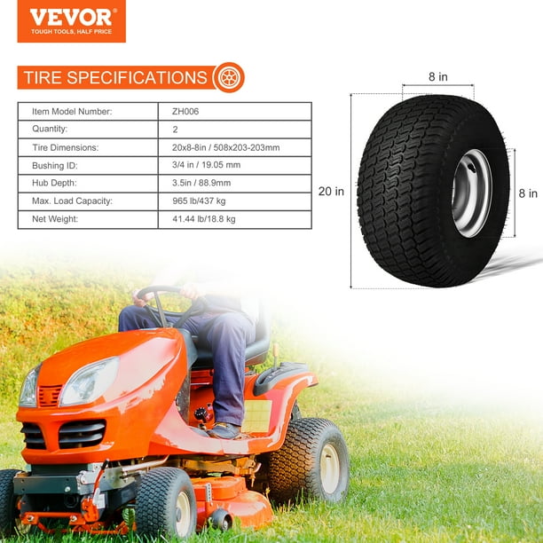 Riding lawn mower tires and rims hotsell