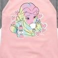 thumbnail image 3 of Disney Princess - So It's Time To Be Beautiful - Toddler & Youth Girls Raglan Graphic T-Shirt, 3 of 5
