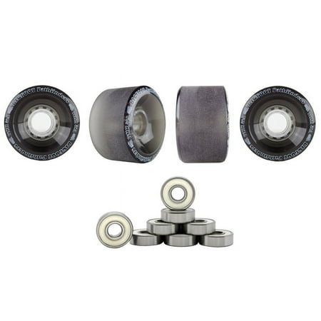 Bigfoot Longboard Wheels Stoneground Pathfinders 70mm 80a Black Abec 9 Bearings price history on PriceWatchPro