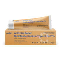Curist Diclofenac Sodium Topical Gel 1% 5.29 oz (150 g) Arthritis Relief Diclofenac Cream 1% OTC