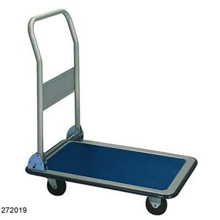 Wesco Platform Trucks - Wesco Industrial 272235 Platform Truck Large With 8 in. Steel Folding Handle Trucks