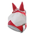 thumbnail image 6 of Maskology Horse Fly Mask Standard with Ears UV Protection for Horse Red (M; Cob), 6 of 6