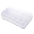 thumbnail image 1 of Caja de Almacenamiento Apilable, Diseño Colorido Que Mantiene La Frescura, Práctico Organizador de Huevos, Apilable para Ahorrar Espacio, Ideal para Refrigerador o Armario, Organización Del, 1 of 1
